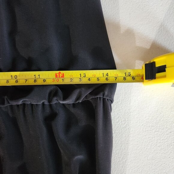 White House Black Market Dress Womens Small Black Sleeveless Maxi Dress Keyhole - Picture 11 of 13